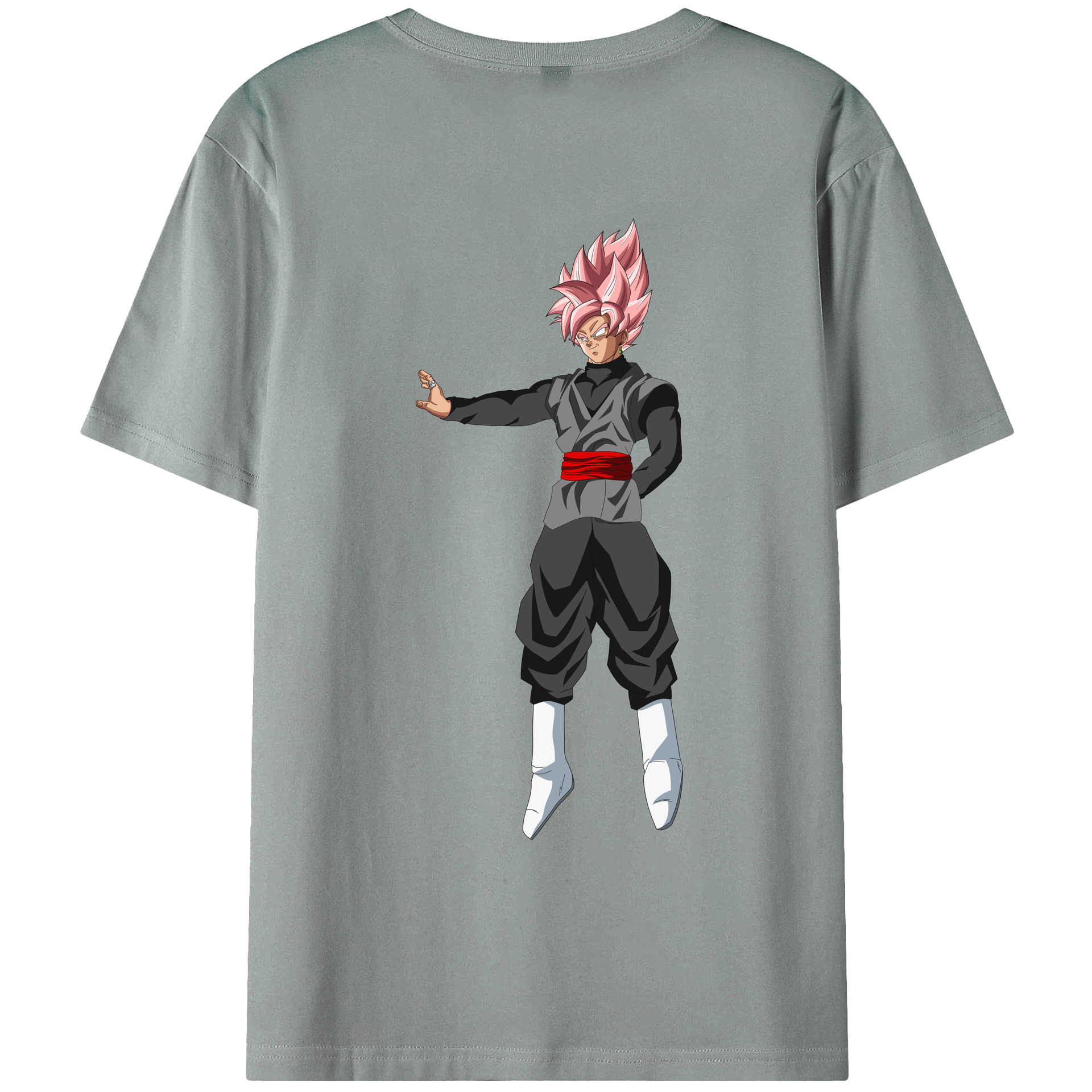 （画像用） ドラゴンボール ベジット DRAGON BALL Vegetto 綿100％ メンズ半袖Tシャツ（バックプリント） 通気性